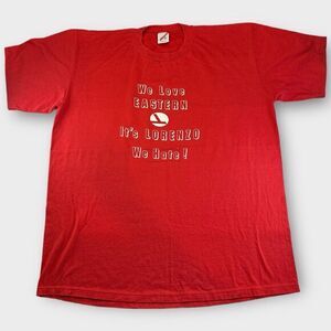 Vintage Eastern Airlines Boycott Lorenzo Shirt XXL 2XL Jerzees‎ USA MADE Red